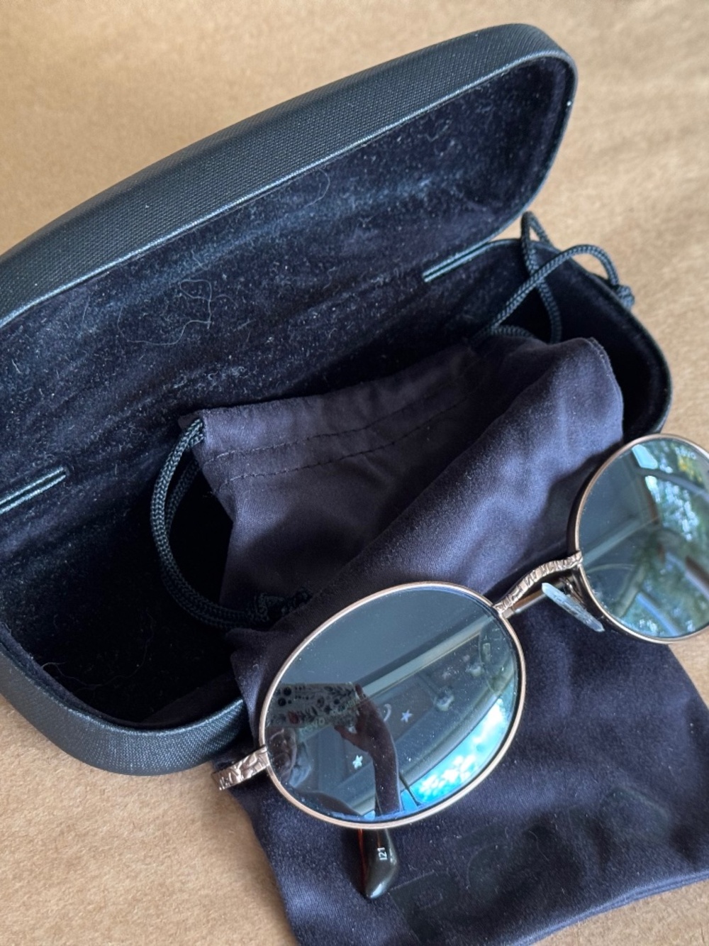 Vintage Revo “Python” Sunglasses w Revo Pouch & Hard Case